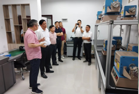 宜昌市點軍區委領導來公司考察